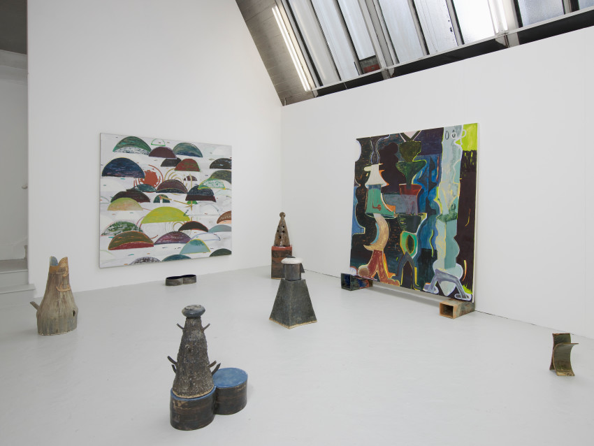 Installation view of work by Laurence Owen
