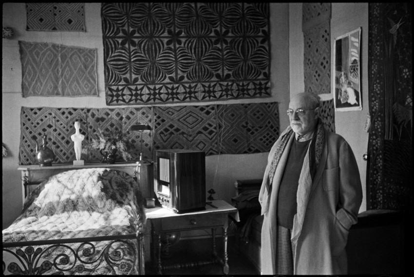 Henri Cartier-Bresson, Henri Matisse at home, Villa Le Rêve, Vence, 1944