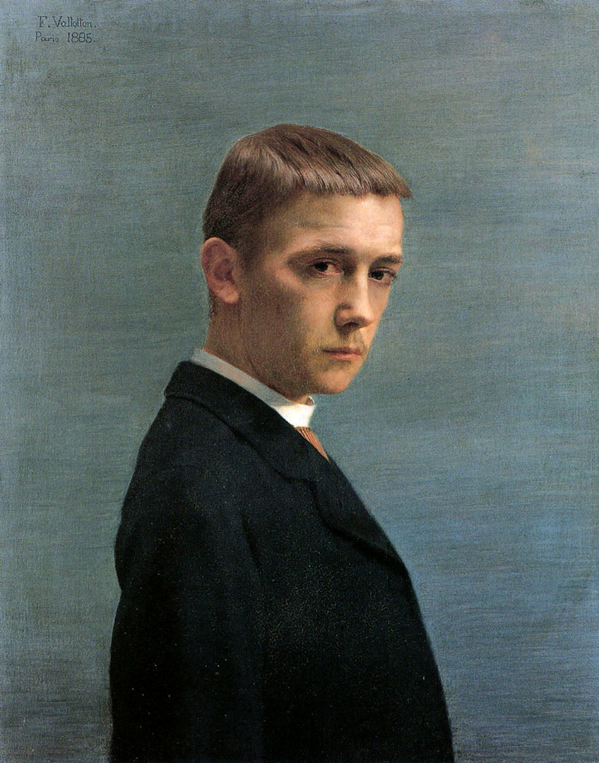 Félix Vallotton, Self-portrait at the Age of Twenty (Autoportrait à l’âge de vingt ans)