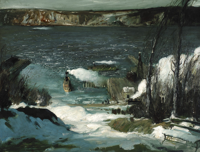 George Bellows, North River