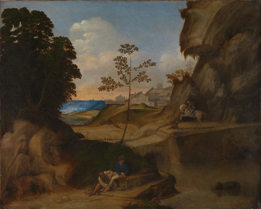 Giorgione, Il Tramonto