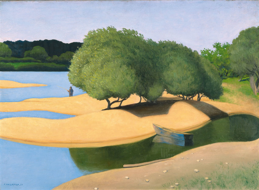 Félix Vallotton, Sandbanks on the Loire (Des Sables au bord de la Loire)