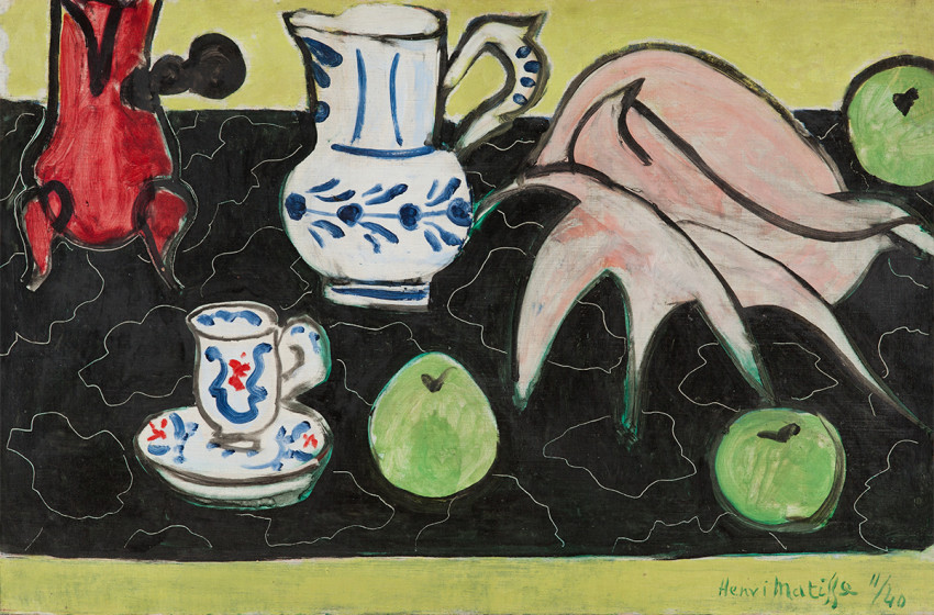 Henri Matisse, Still Life with Seashell on Black Marble