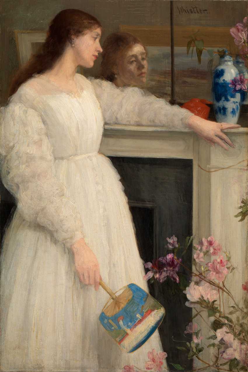  James Abbott McNeill Whistler, Symphony in White, No. 2: The Little White Girl