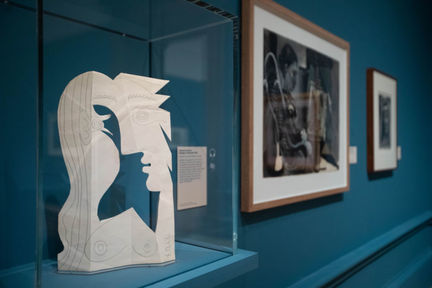 Installation view of the ‘Picasso and Paper’ exhibition at the Royal Academy of Arts, London (25 January – 13 April 2020)