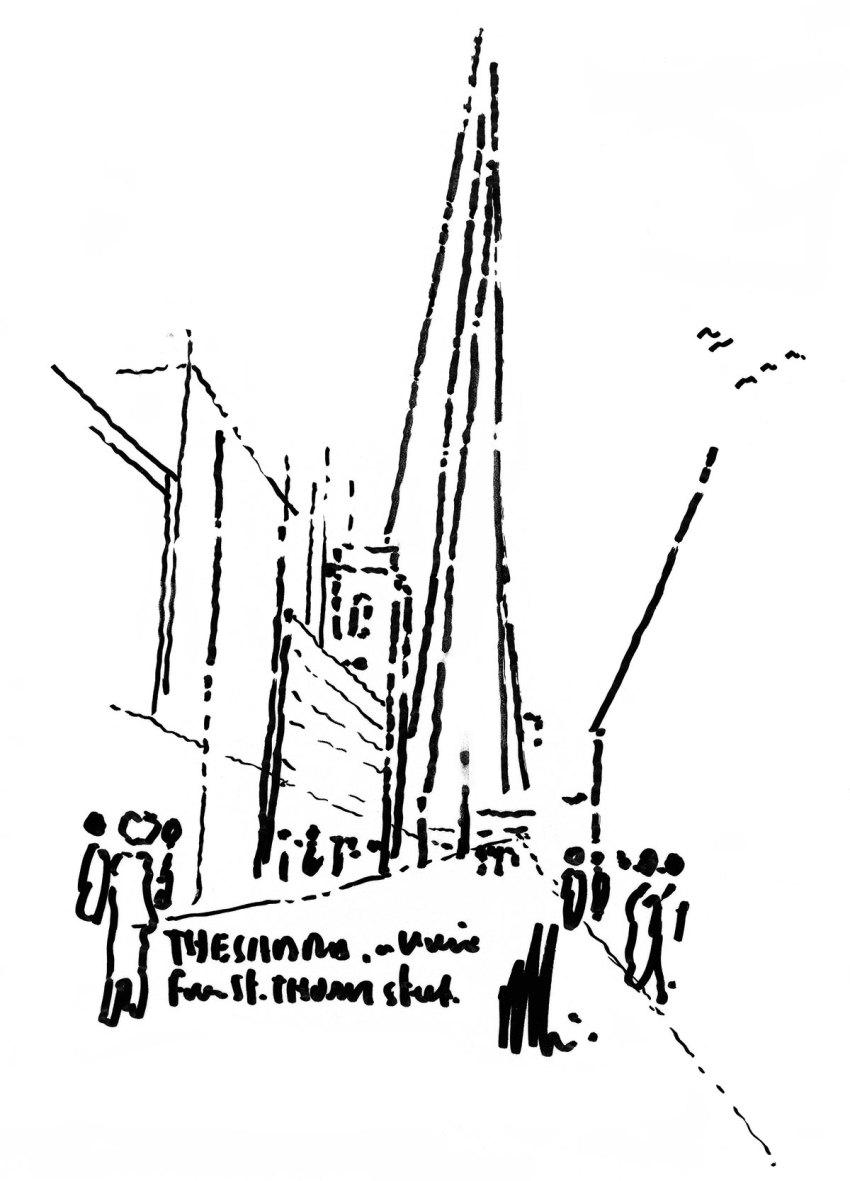 Renzo Piano, The Shard: A View from St Thomas Street