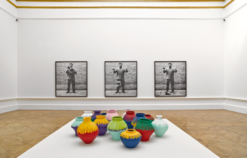 Ai Weiwei, Coloured Vases