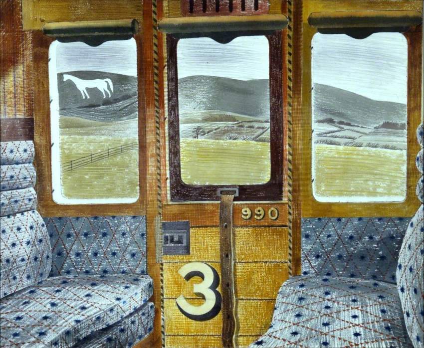 Eric Ravilious, Train Landscape