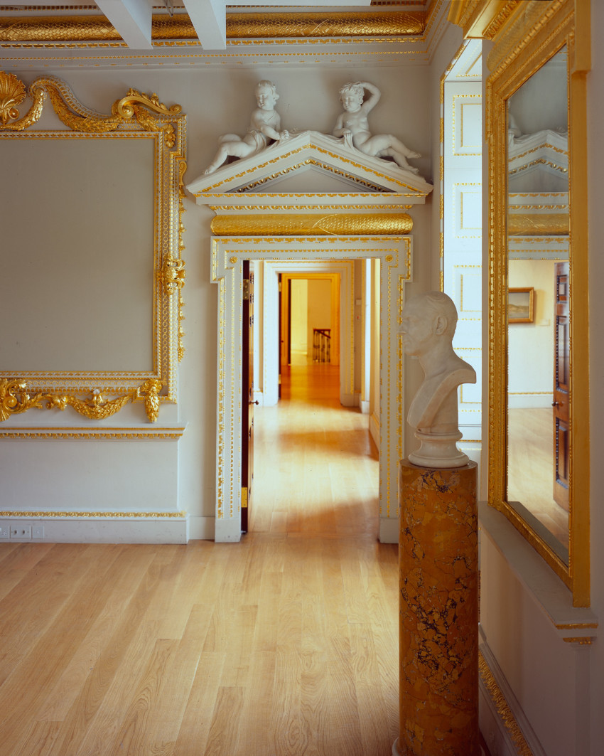 Enfilade view through the Fine Rooms – Royal Academy of Arts, London