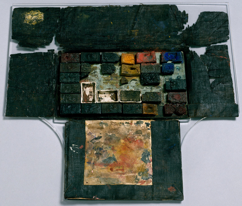 Travelling watercolour box owned by J.M.W. Turner RA, ca. 1842