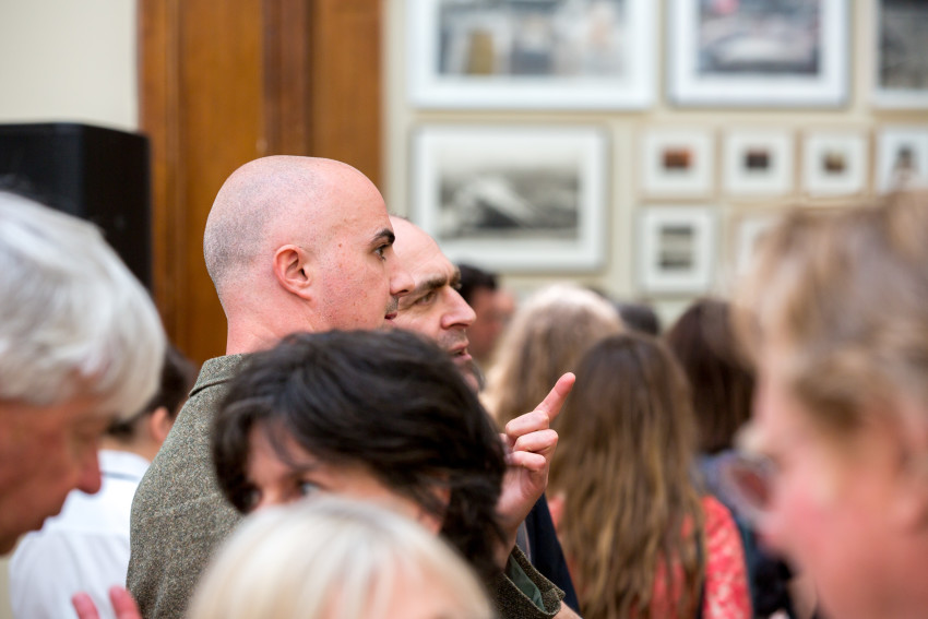 Visitors to the Summer Exhibition 2014