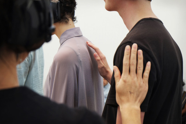 Image from the exhibition Marina Abramović: 512 Hours Serpentine Gallery, London (11 June - 25 August 2014)