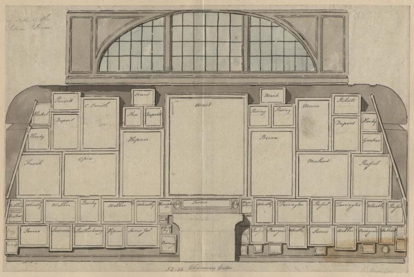 Thomas Sandby RA (1723-1798), The Royal Academy annual exhibition of 1792