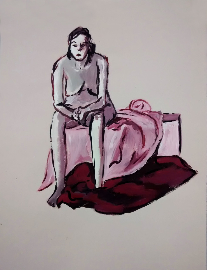 Imogen Saunders, Life Study in Pink