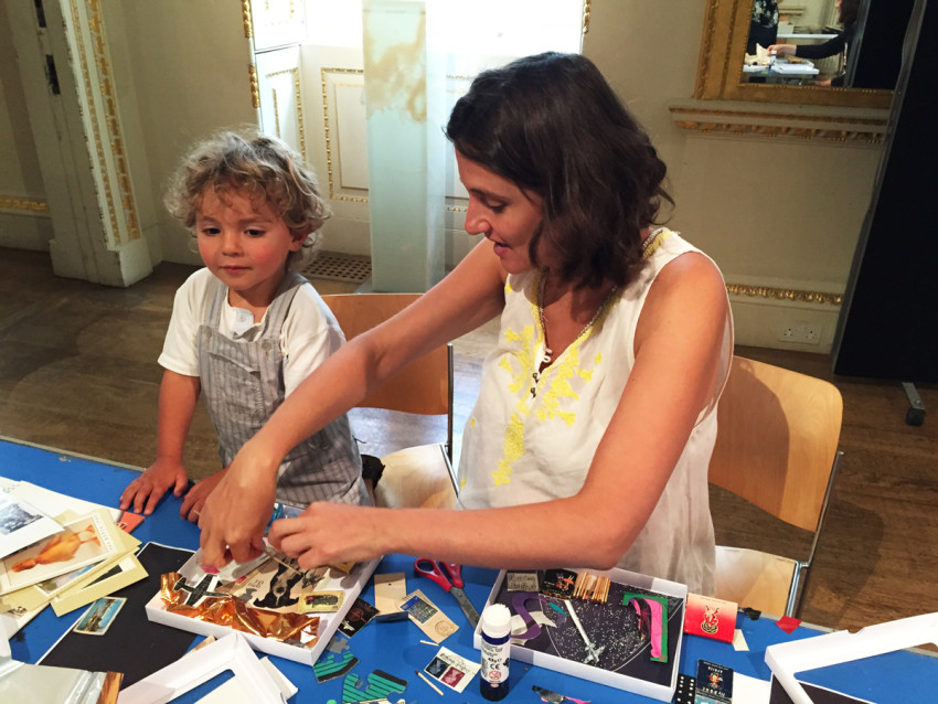 Families enjoy Cornell-inspired fun at a family workshop