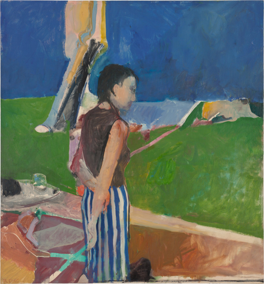 Richard Diebenkorn, Girl On a Terrace