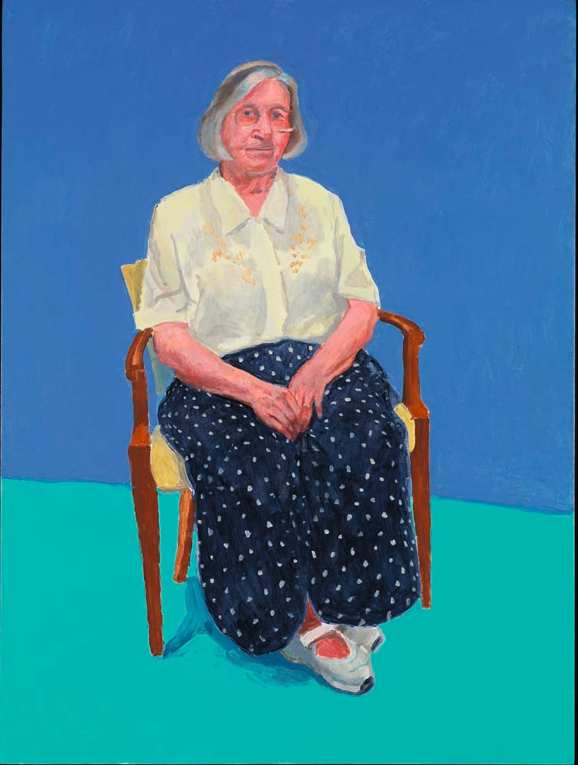 A brush with genius: Barry Humphries on sitting for David Hockney RA