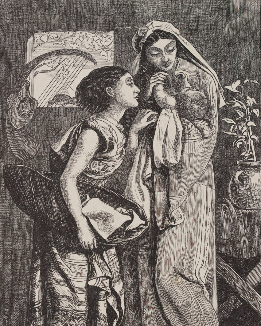Dalziel brothers after Simeon Solomon, The Infant Moses