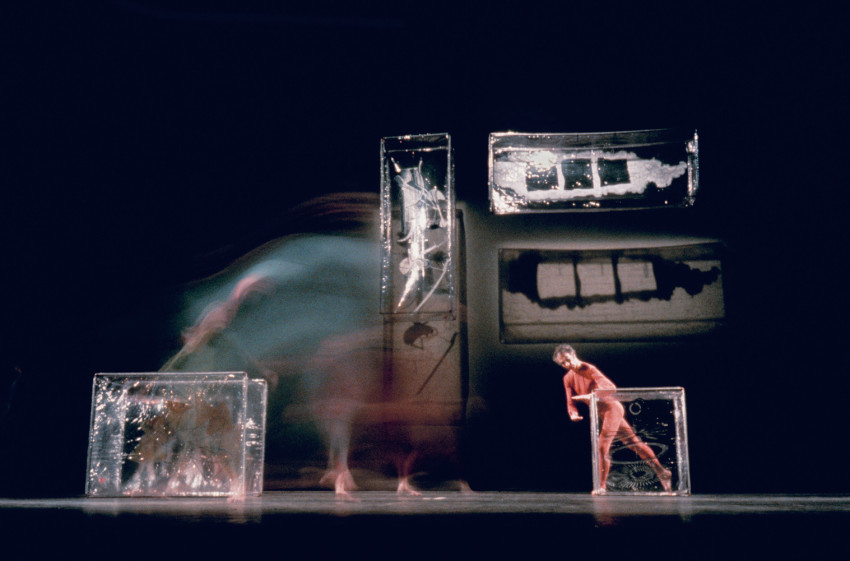 Performance of Walkaround Time by Merce Cunningham Dance Company, 1972