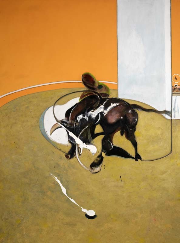 Francis Bacon, Second Version of Study for Bullfight No. 1