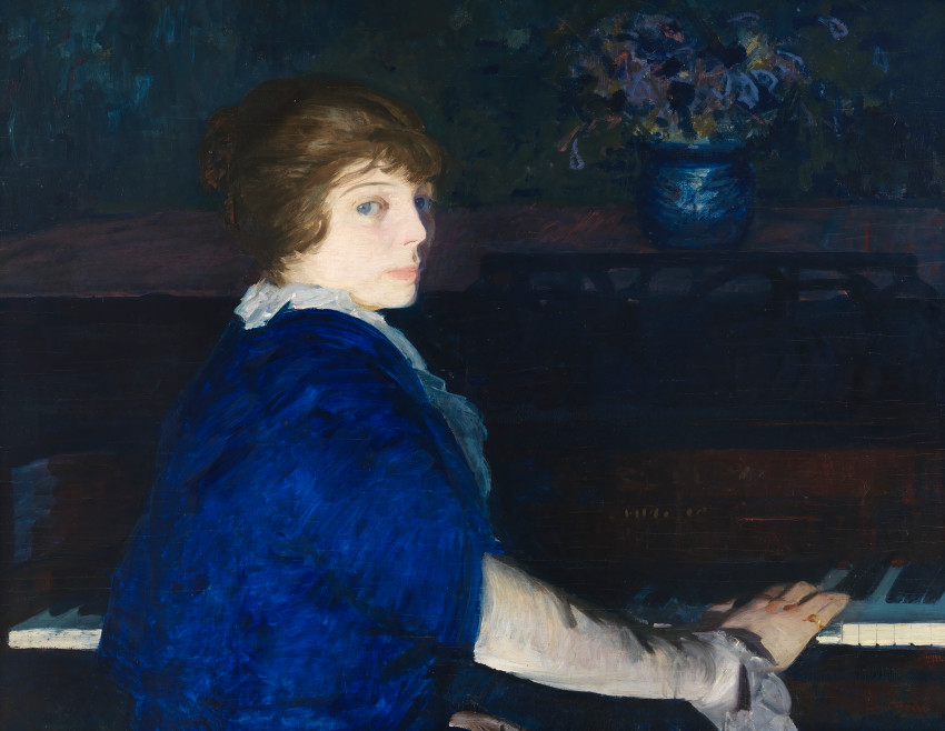 George Bellows, Emma at the Piano