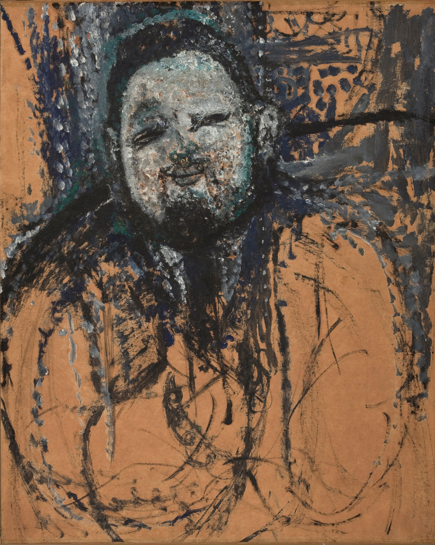 Amedeo Modigliani, Retrato de Diego Rivera (Portrait of Diego Rivera)