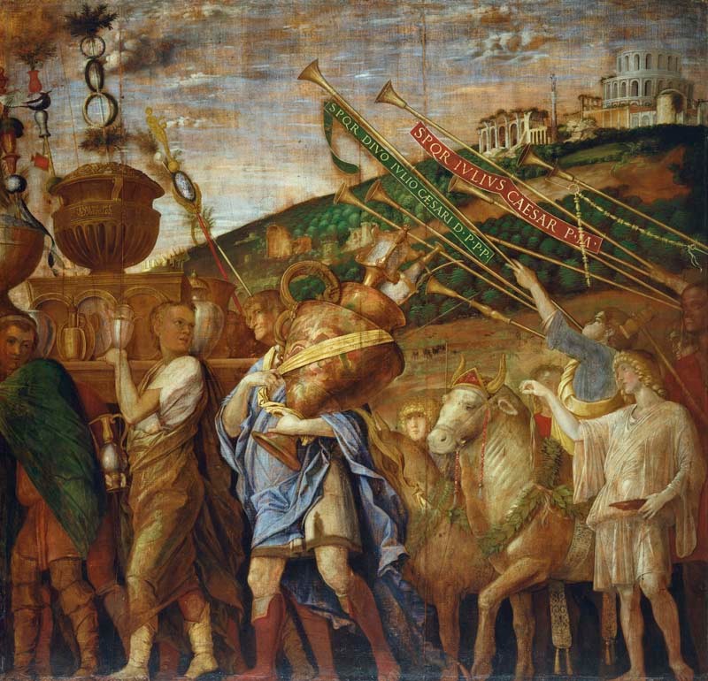 Andrea Mantegna, Triumph of Caesar: The Vase Bearers