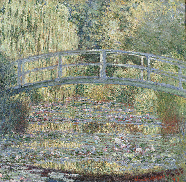 Claude Monet, Le bassin aux nymphéas, harmonie verte