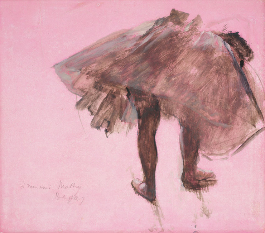 Edgar Degas, Dancer Seen from Behind