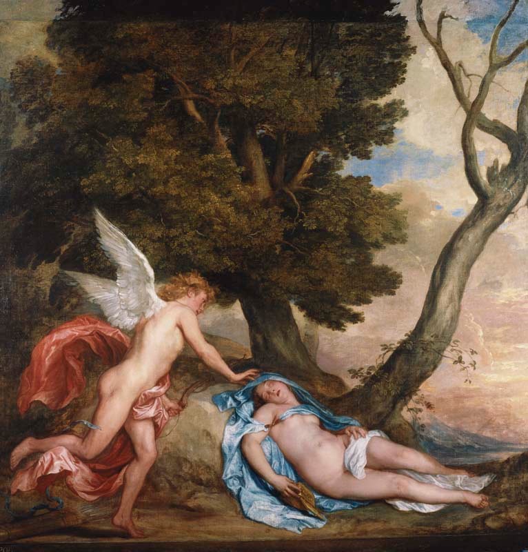 Anthony van Dyck, Cupid and Psyche