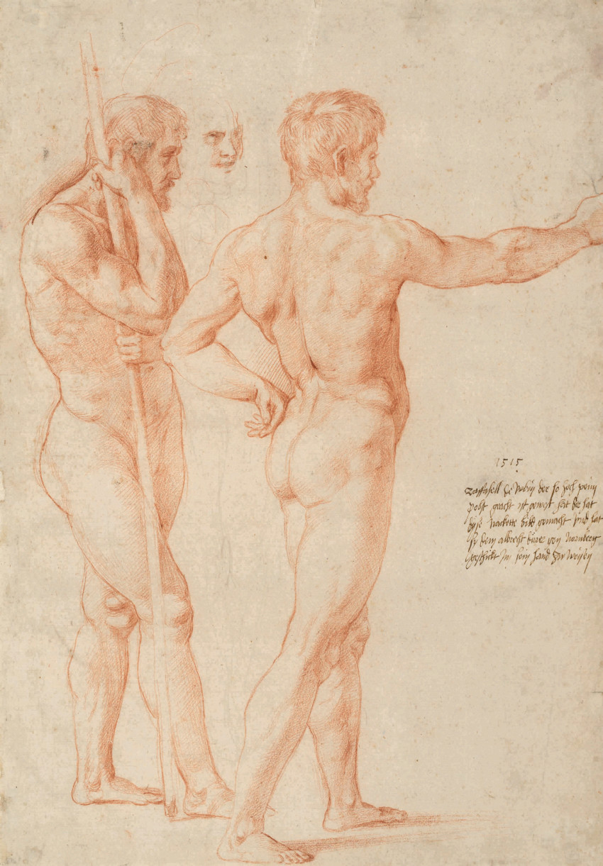 Raphael, Three Standing Men