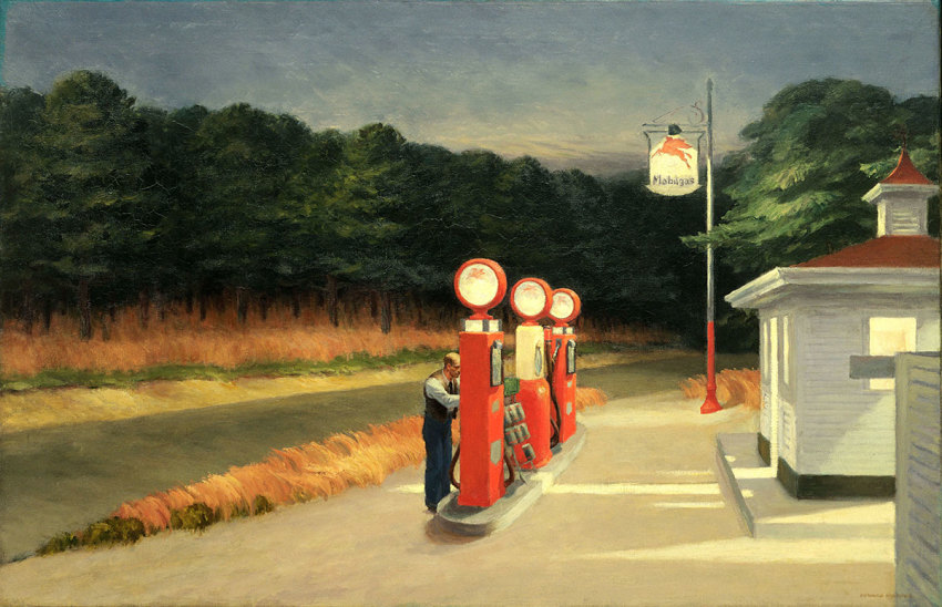 Edward Hopper, Gas