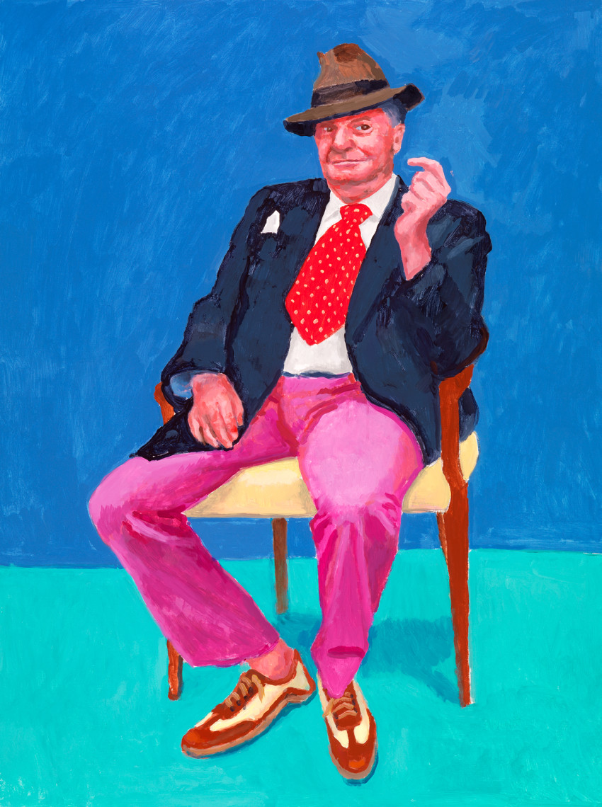 David Hockney RA, Barry Humphries, 26th, 27th, 28th March