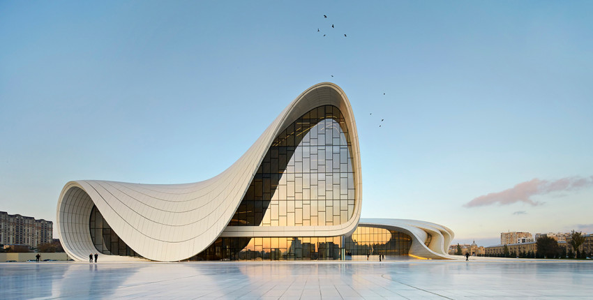 Heydar Aliyev Center, Baku by Zaha Hadid RA
