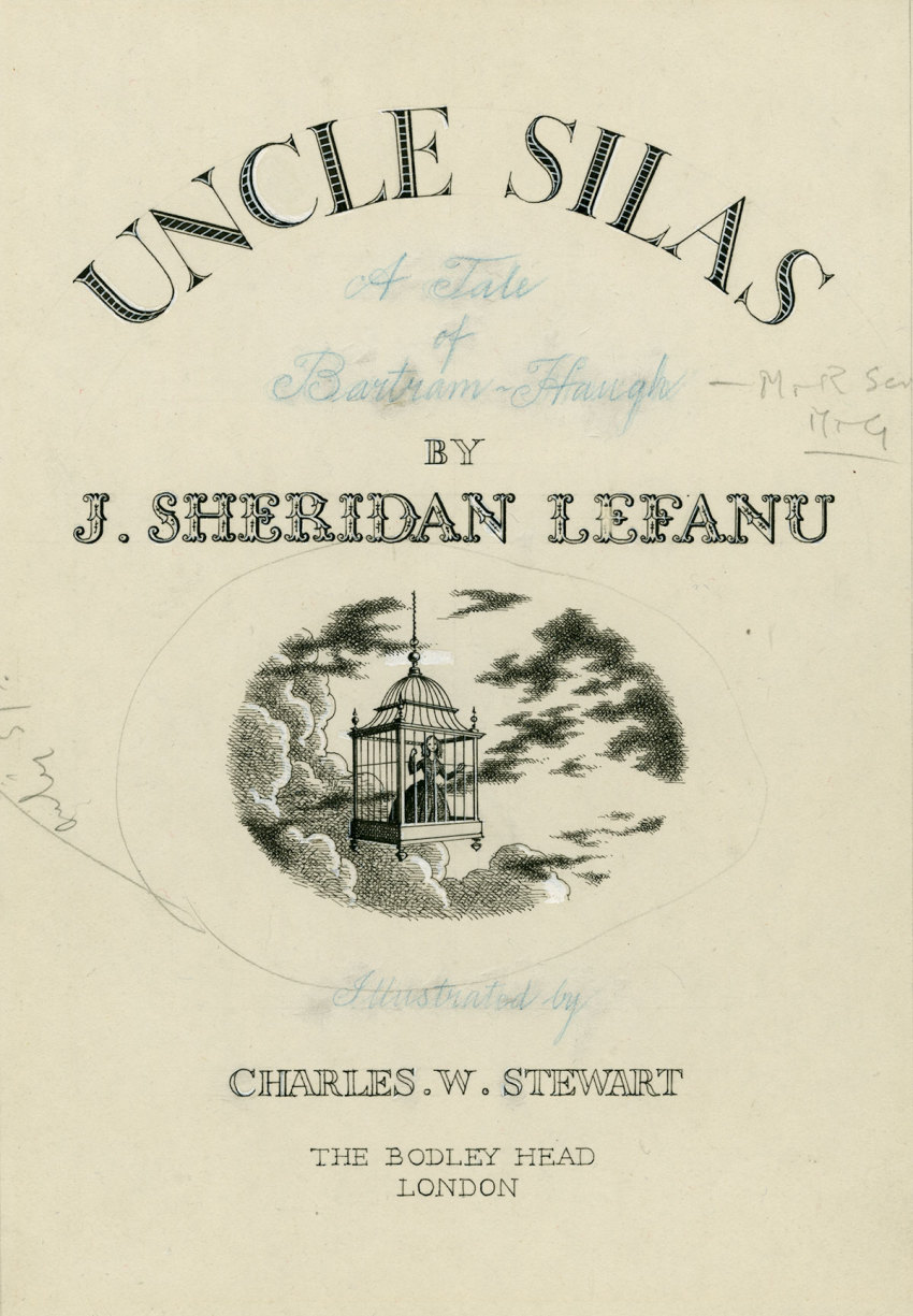 Charles Stewart, 'Uncle Silas’: Title Page
