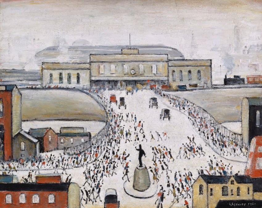 L.S. Lowry RA, Station Approach