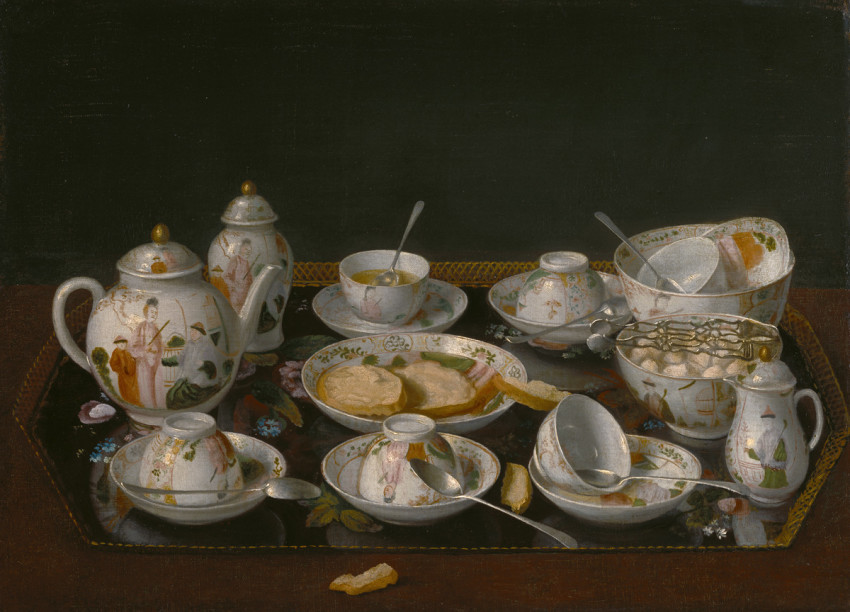 Jean-Etienne Liotard, Still-life: Tea Set
