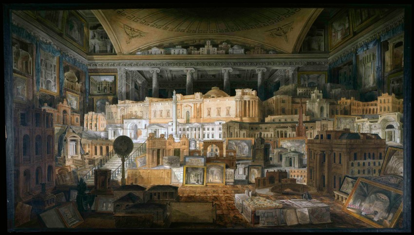 Joseph Michael Gandy, Public and Private Buildings executed by Sir John Soane between 1780 and 1815