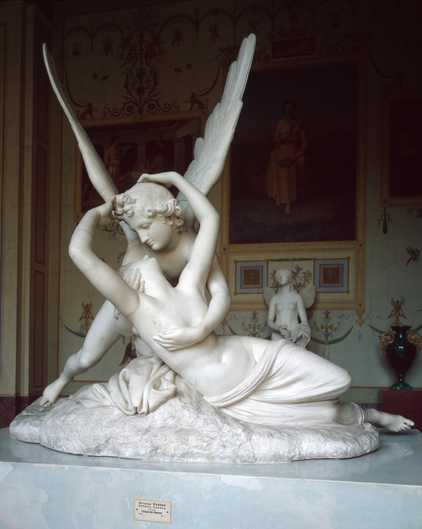Antonio Canova, Psyche Revived by Cupid’s Kiss