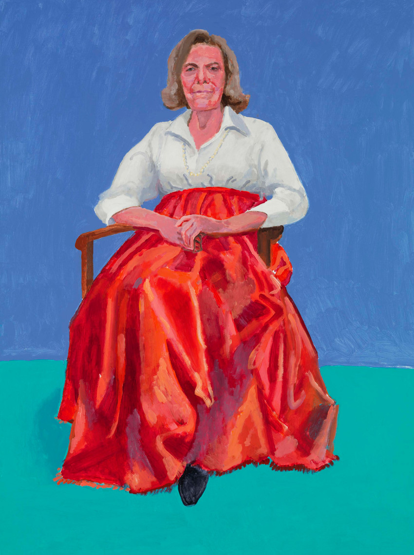 David Hockney RA, Rita Pynoos, 1st, 2nd March