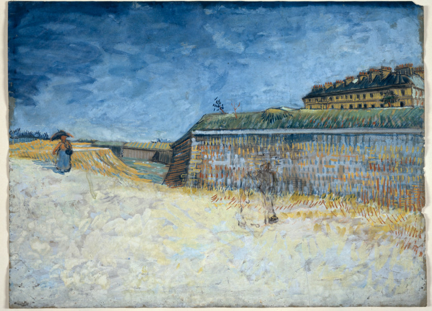Vincent van Gogh, The Fortifications of Paris with Houses