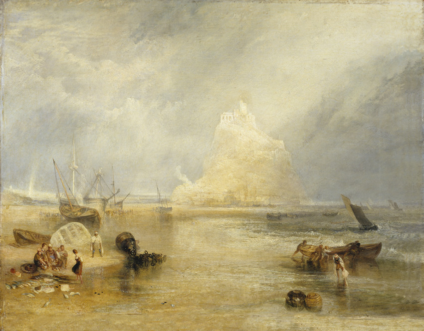 J.M.W. Turner, St Michael’s Mount, Cornwall