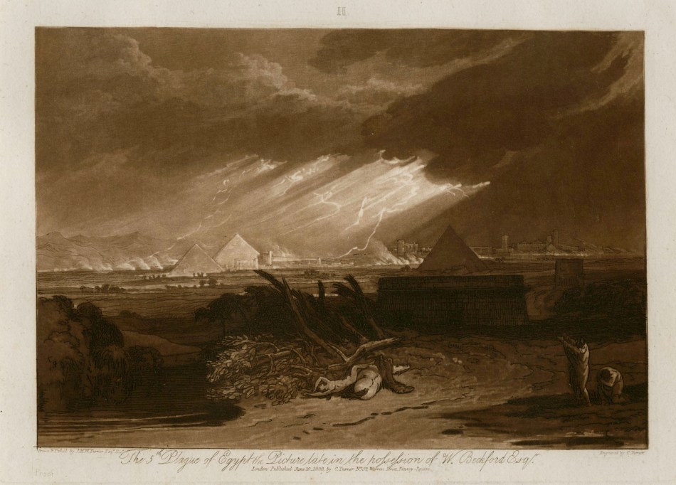 J.M.W. Turner RA, The Fifth Plague of Egypt