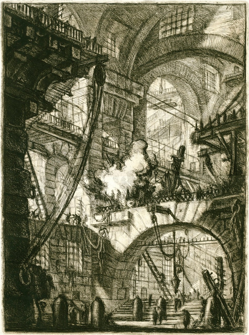 Giovanni Battista Piranesi, The Smoking Fire