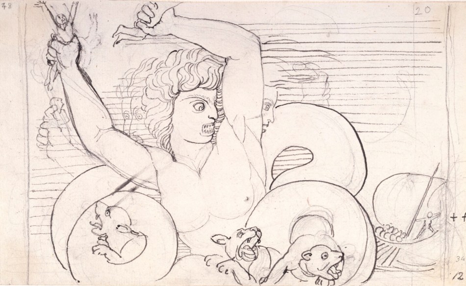 John Flaxman RA, Scylla