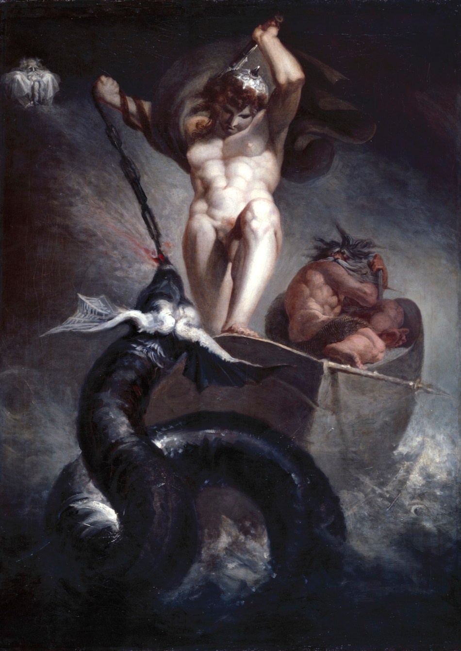 Henry Fuseli RA, Thor battering the Midgard Serpent