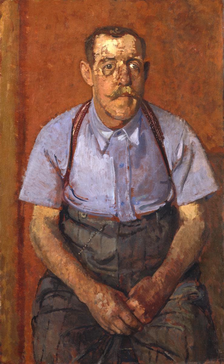Ruskin Spear RA, Portrait of Ernest Marsh
