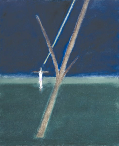 Craigie Aitchison RA, Crucifixion 1988/89