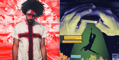 Jacob V Joyce, 'Colonia Cannibal', 2016; Performance lecture, 'Groundr: Afrofuturism as Queer Self Defence', 2017