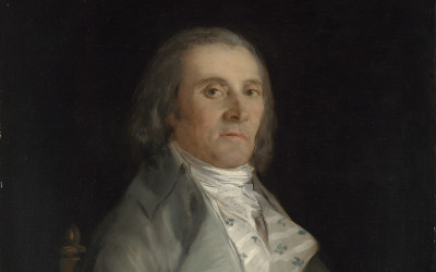 Francisco de Goya, Don Andrés del Peral (detail)